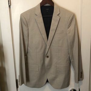Cotton striped J Crew blazer
